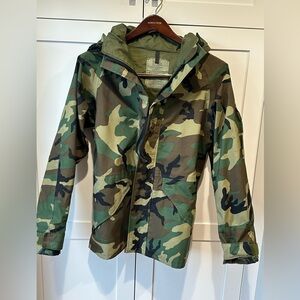 Camouflage Hooded Jacket